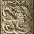 Panel 10:02 - Centaur with round shield and slingshot (and webbed feet!)